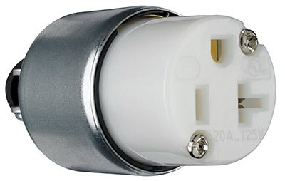 LEGRAND Pass Seymour PS520CACC20 Armored Connector 20A Nema 5-20R
