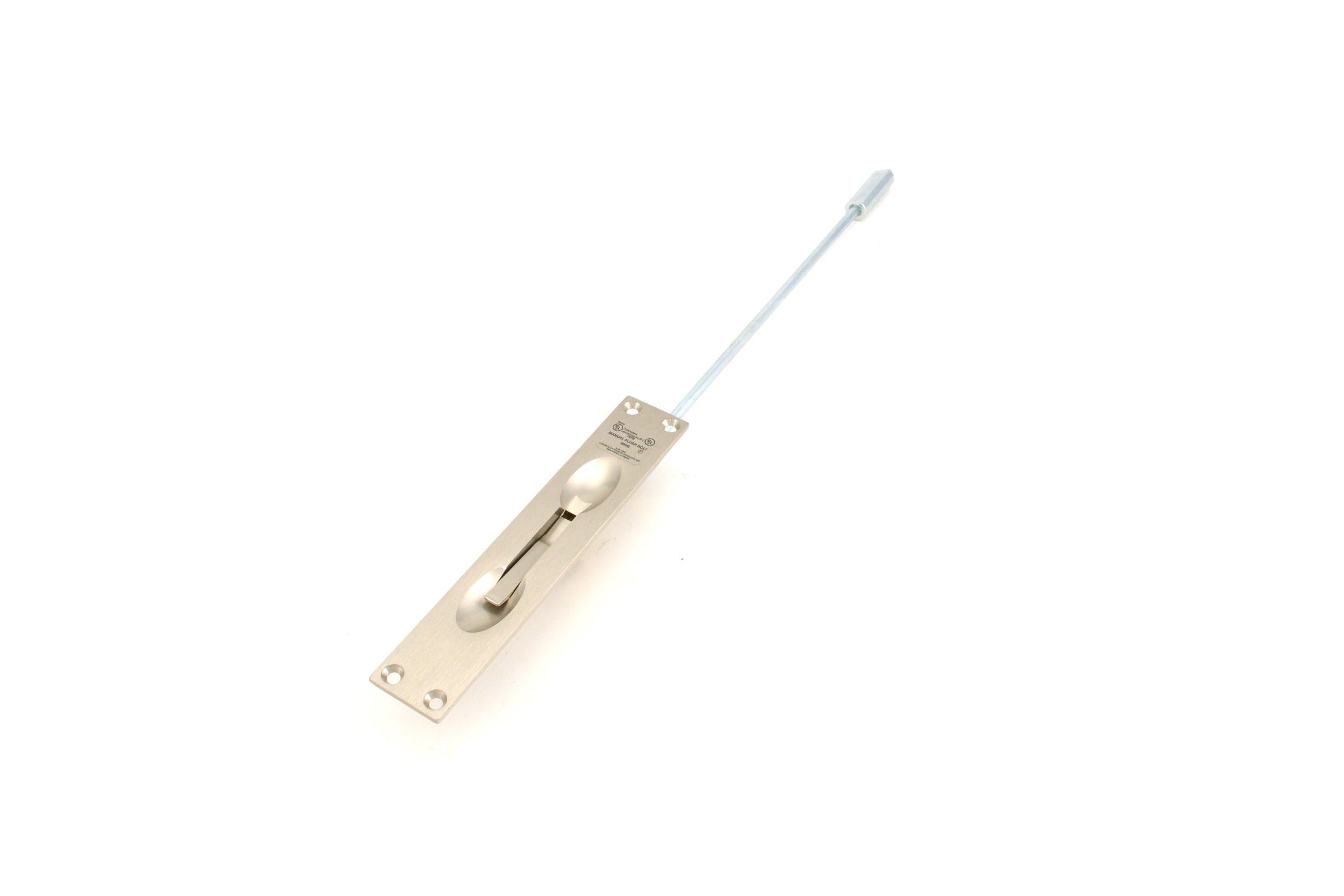 IVES Ives FB45715 Manual Flush Bolt Metal Door Satin Nickel