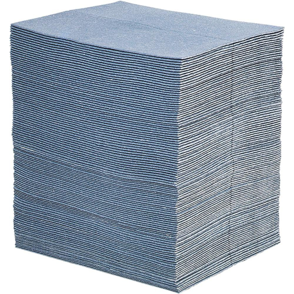 NEW PIG New Pig BLU100 Universal Absorbent Pad 100 Pack