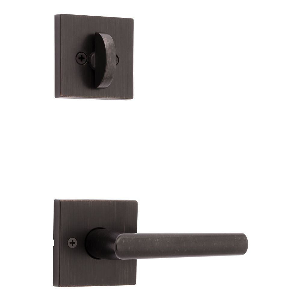 KWIKSET Kwikset 966MILSQT-11P.UNIV Milan Lever Handleset Trim