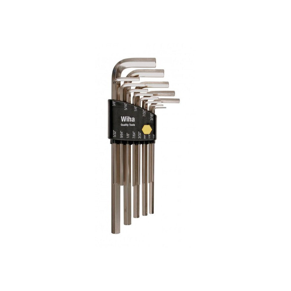WIHA Wiha 35295 Long Arm Hex Key Set 13 Piece Sae