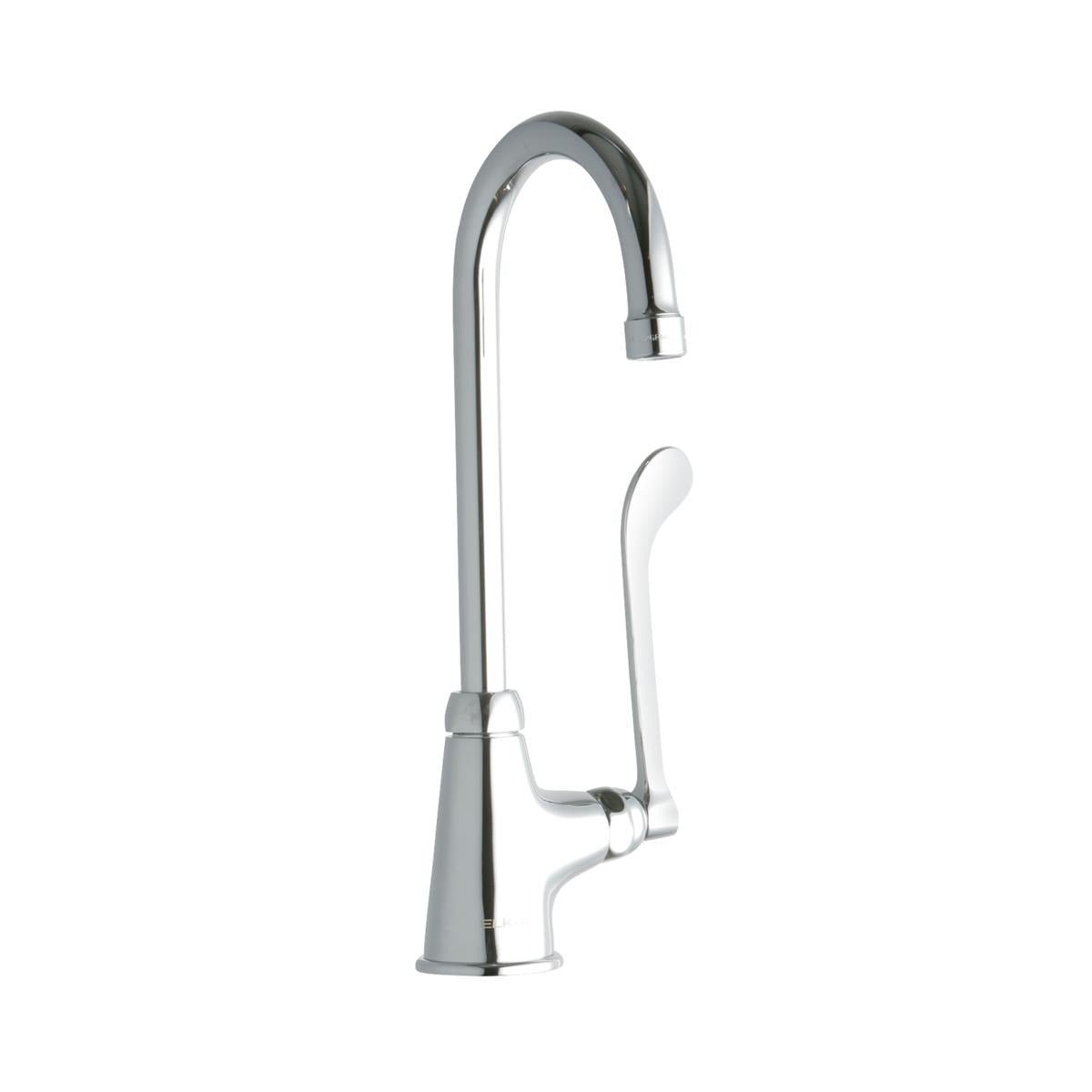 BSC PREFERRED Bsc Preferred LK535GN05T6 Gooseneck Faucet 1.5 Gpm Ada
