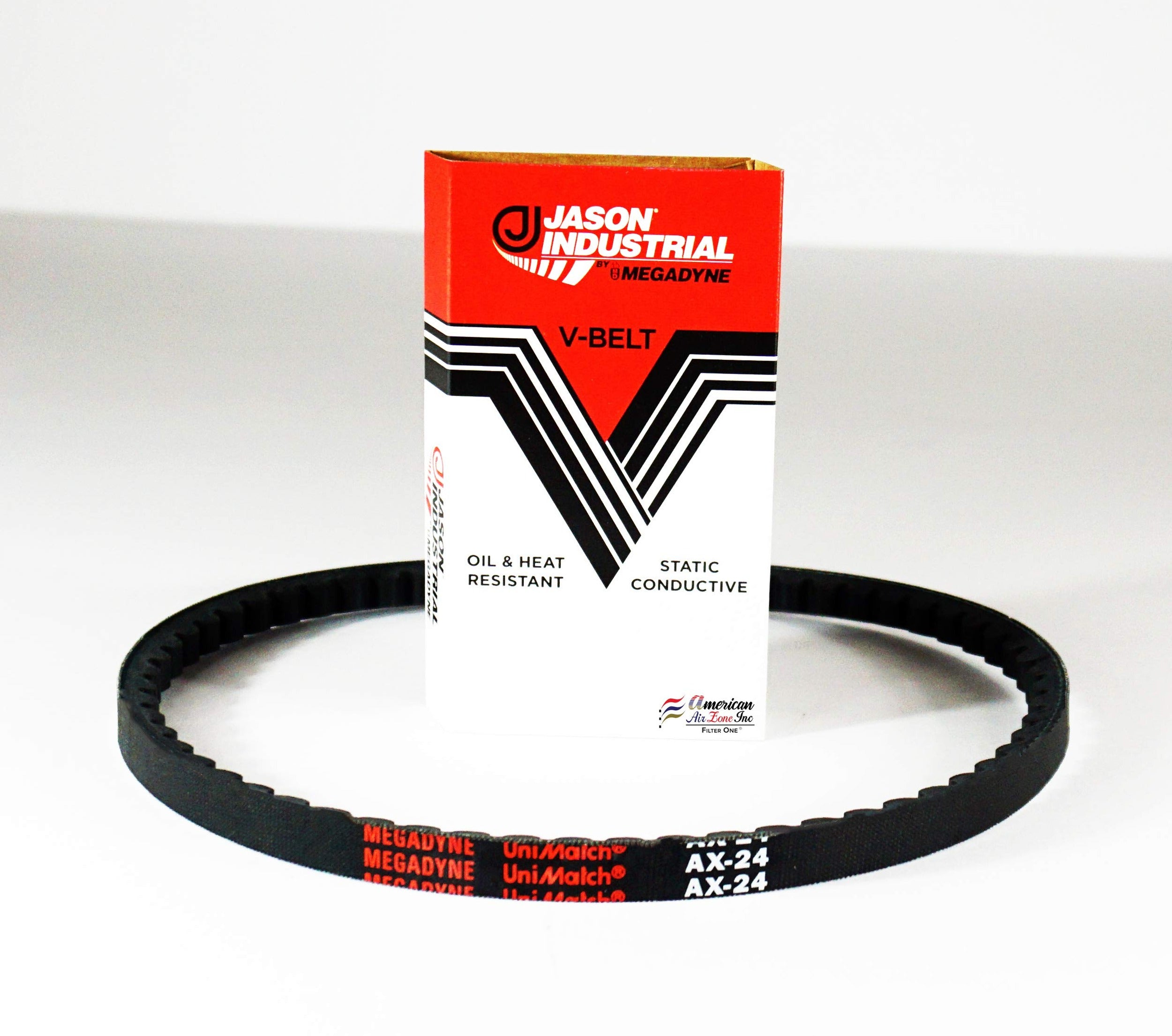JASON INDUSTRIAL Jason Industrial AX24 Cogged V Belt 26 Inch Outside Length (Pack of 1)