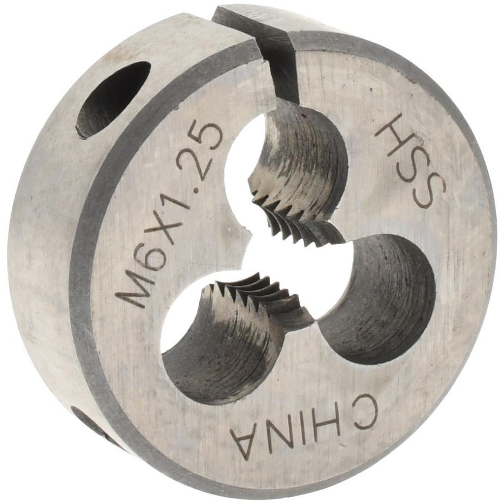 VALUE COLLECTION Value Collection 314-1685 Round Die M6x1.25 1 Inch Od Hss