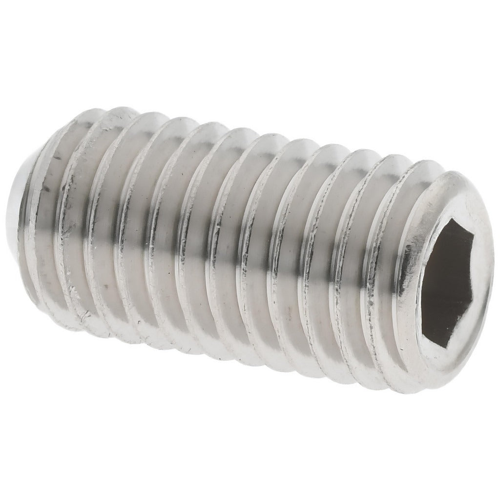 VALUE COLLECTION Value Collection R63266326 Set Screw 1/4-28 X 1/2 in Cup Point Ss