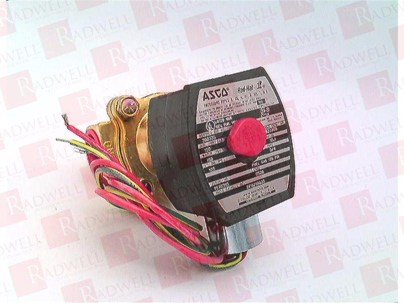 Asco EF8210G35 Solenoid Valve 3/4 Inch N/O Explosion Proof