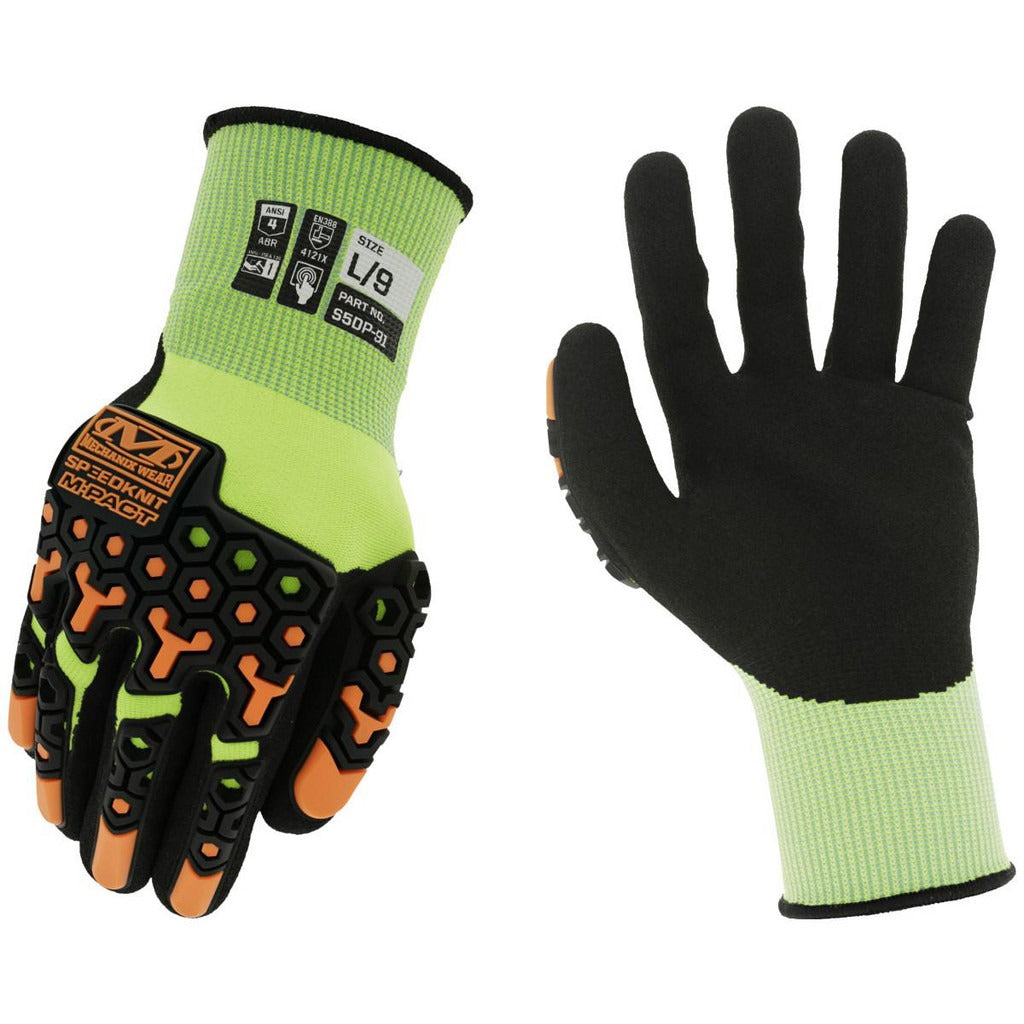 MECHANIX WEAR Mechanix Wear S5DP-91-009 Work Gloves Large Nitrile
