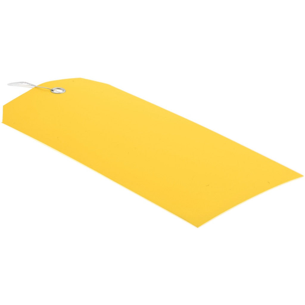 VALUE COLLECTION Value Collection S-5544Y-PW Safety Facility Tags Yellow 100pk