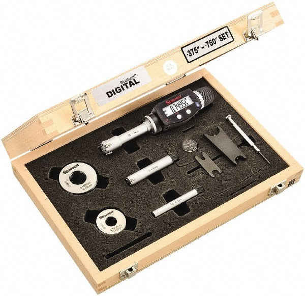 STARRETT Starrett 72578 Electronic Inside Hole Micrometer Set