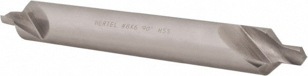 HERTEL Hertel H-81155L08060 Combo Drill Countersink Size 8 Hss