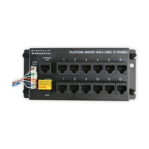 WIREPATH Wirepath WP-MOD-RJ45-TEL1X12 1x12 Telephone Module