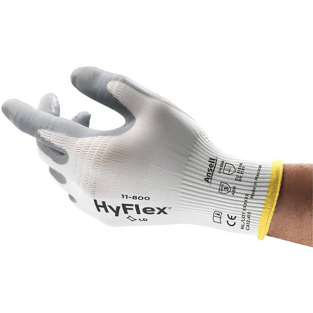 ANSELL Ansell 205571 Work Gloves Medium Nitrile-coated Nylon