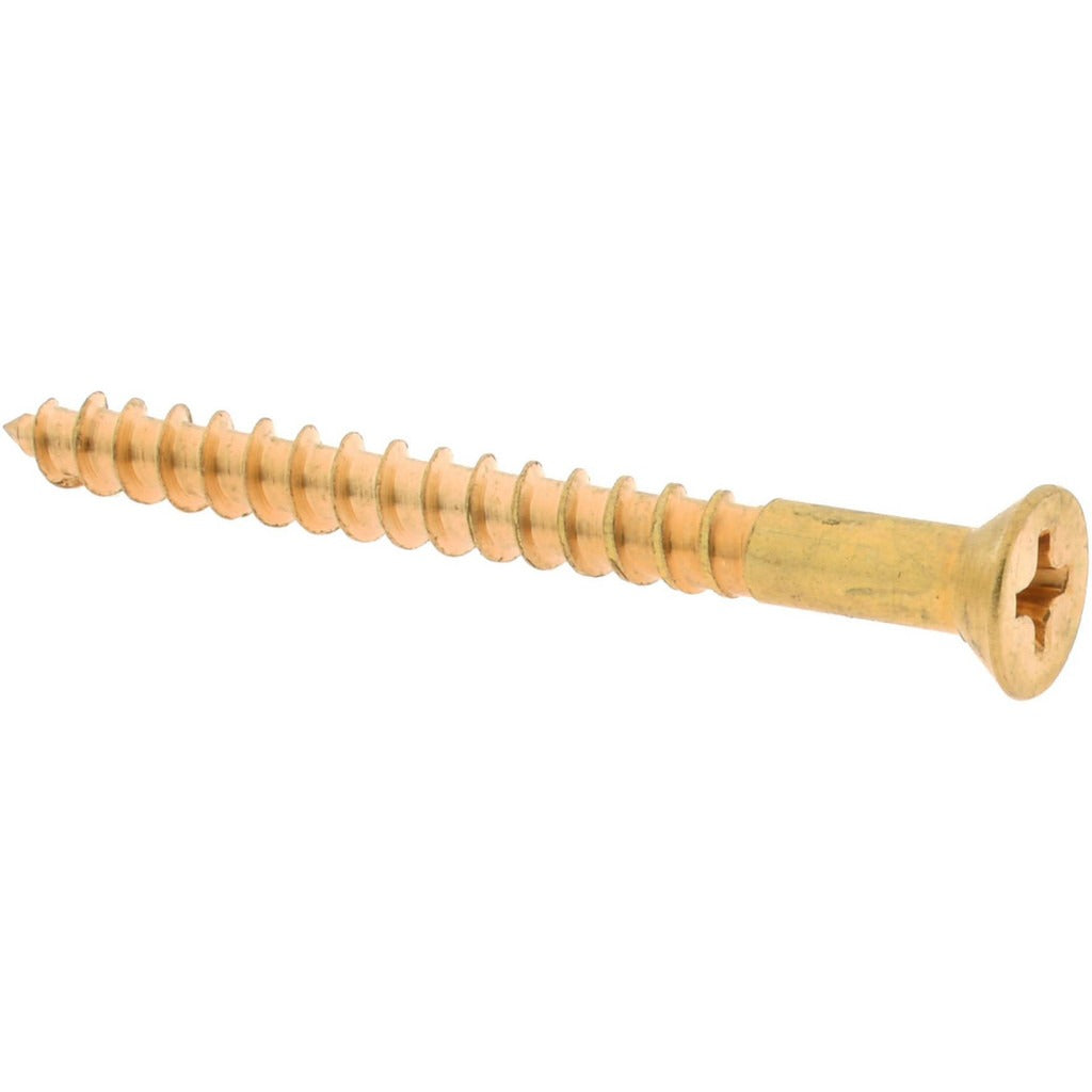 VALUE COLLECTION Value Collection R52000267 No.6 Flat Head Wood Screw Brass