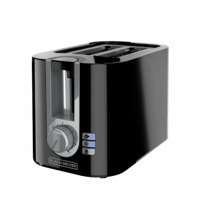 BLACK+DECKER Applica T2569B 2-slice Wide-slot Toaster Black 2 Pack