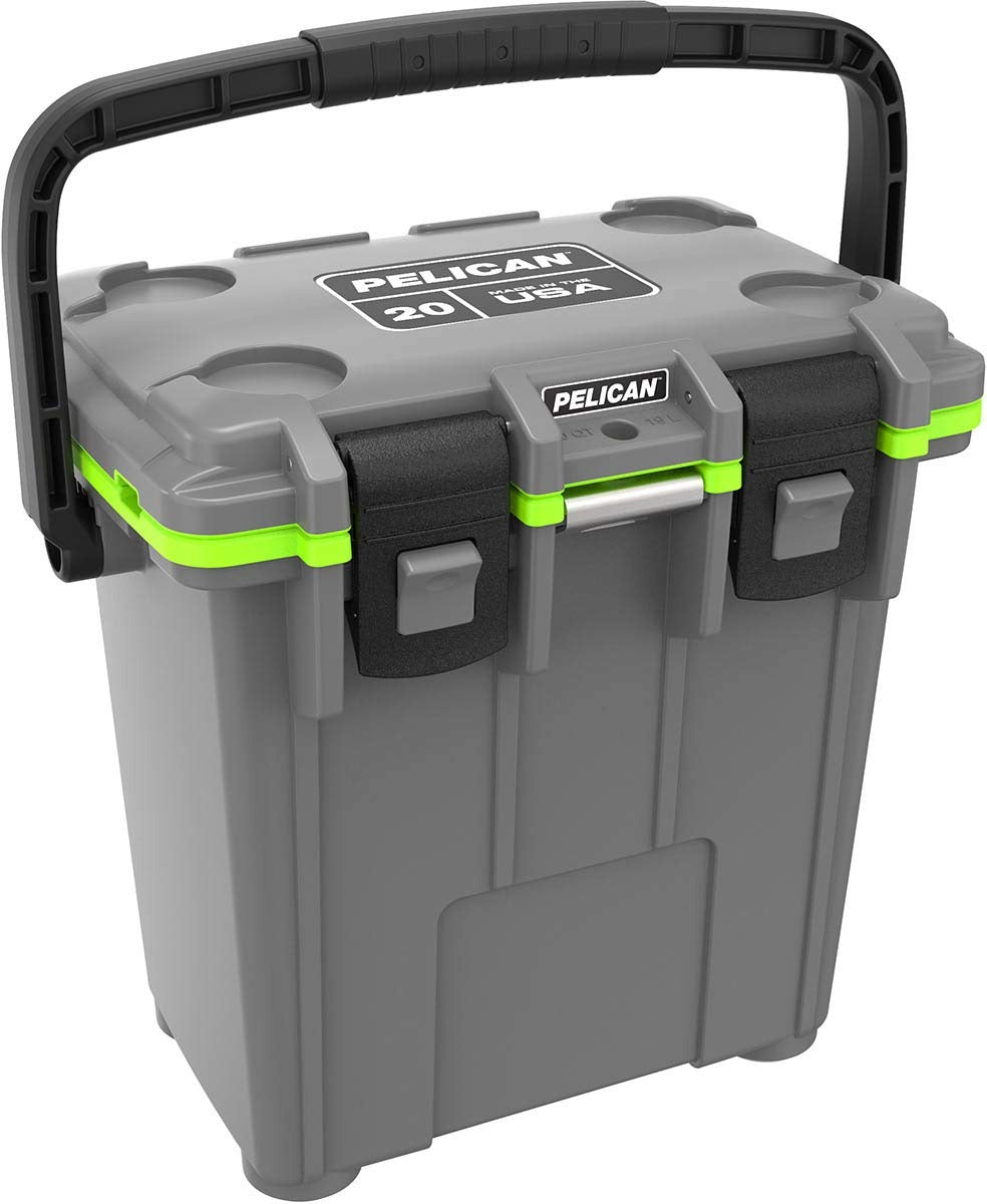 PELICAN Pelican 20Q-1-DKGRYEGRN Elite Cooler (20 Quart)