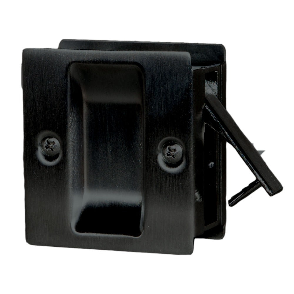 TRIMCO Trimco 1064FCP622 Flush Cup Pocket Door Pull Matte Black