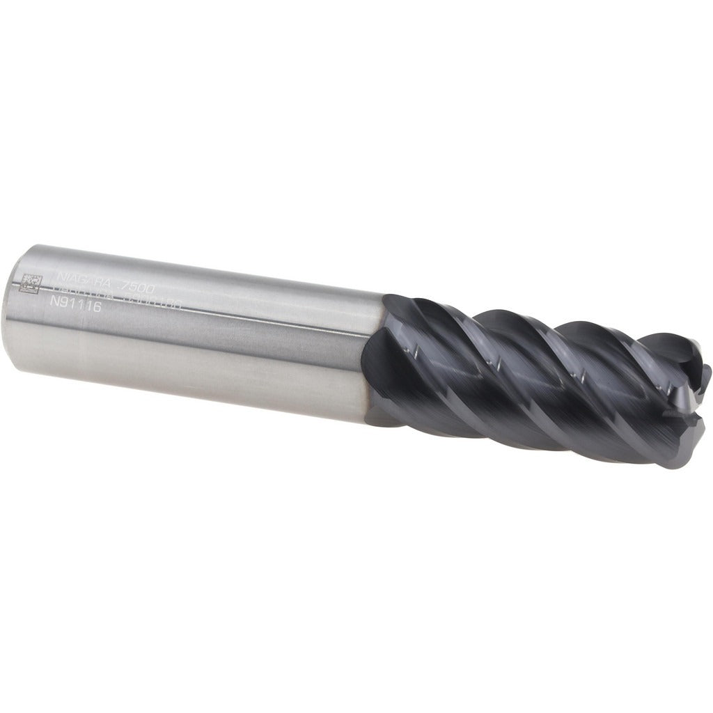 SECO TOOLS Seco 17007067 Corner Radius End Mill 3/4 in 5 Flute Altin