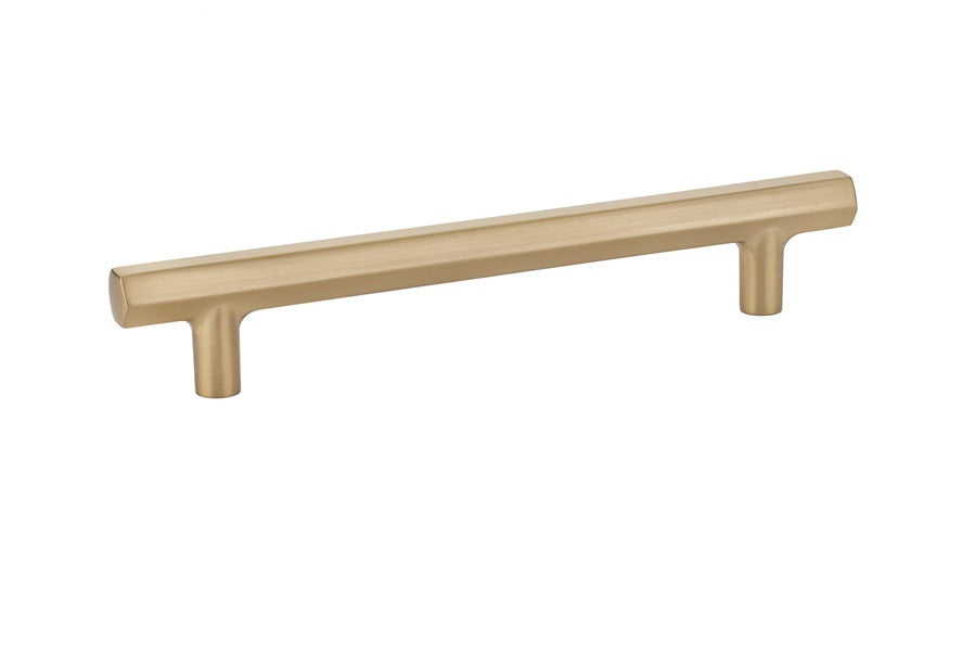 EMTEK Emtek 86461US4 Mod Hex Cabinet Pull Satin Brass