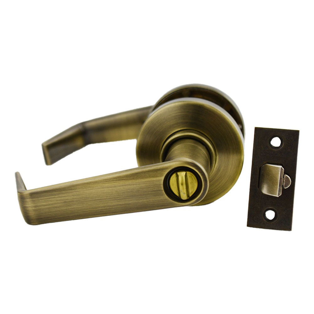 SCHLAGE Schlage Commercial S51PSAT609 Entry Knob Lock Antique Brass