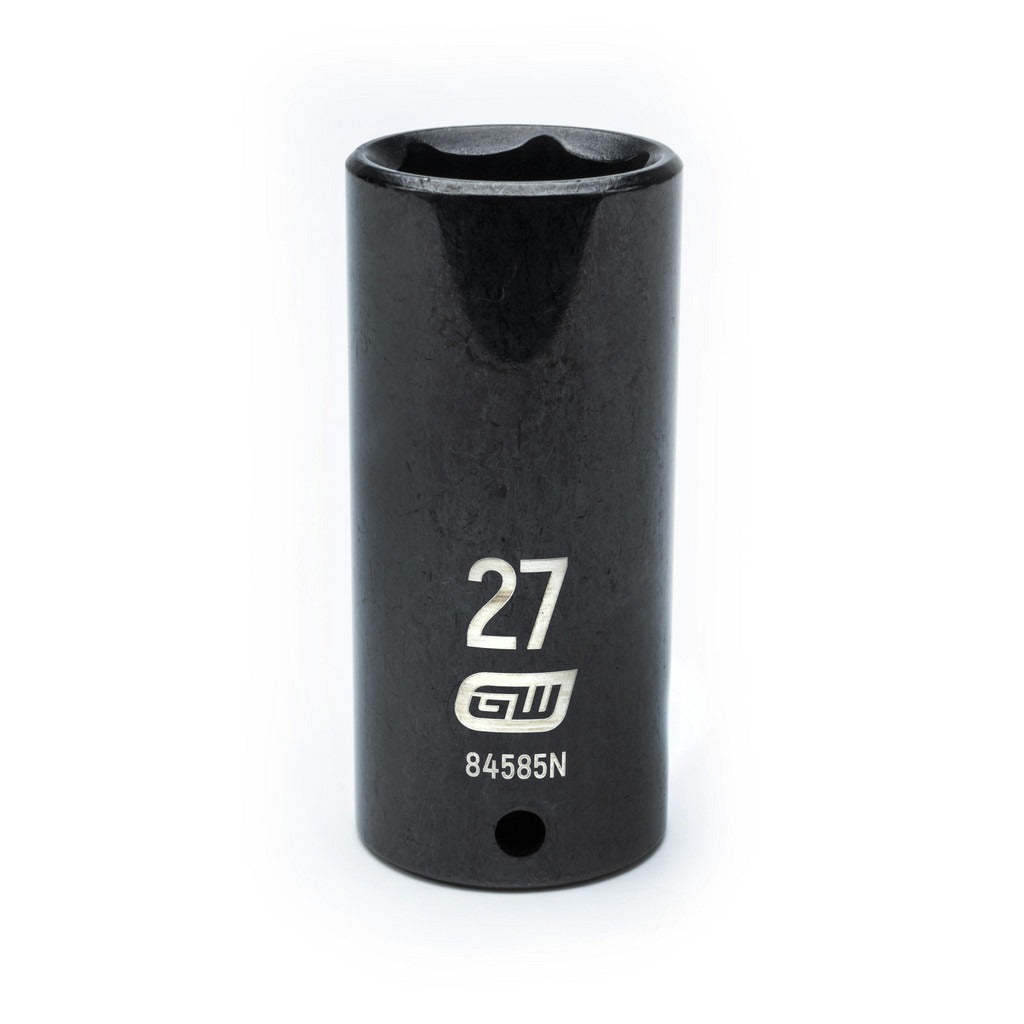 GEARWRENCH Gearwrench 84585N Impact Socket 1/2 in Drive 27mm 6-pt