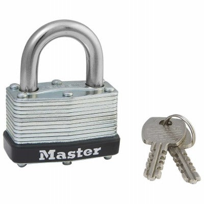 MASTER LOCK Master Lock Co 500D Warded Steel Padlock