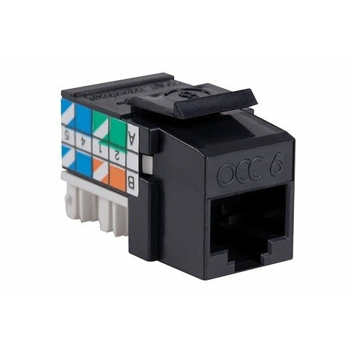 OPTICAL CABLE CORPORATION Optical Cable Corp. KMJA601 Cat6 Keystone Jack White