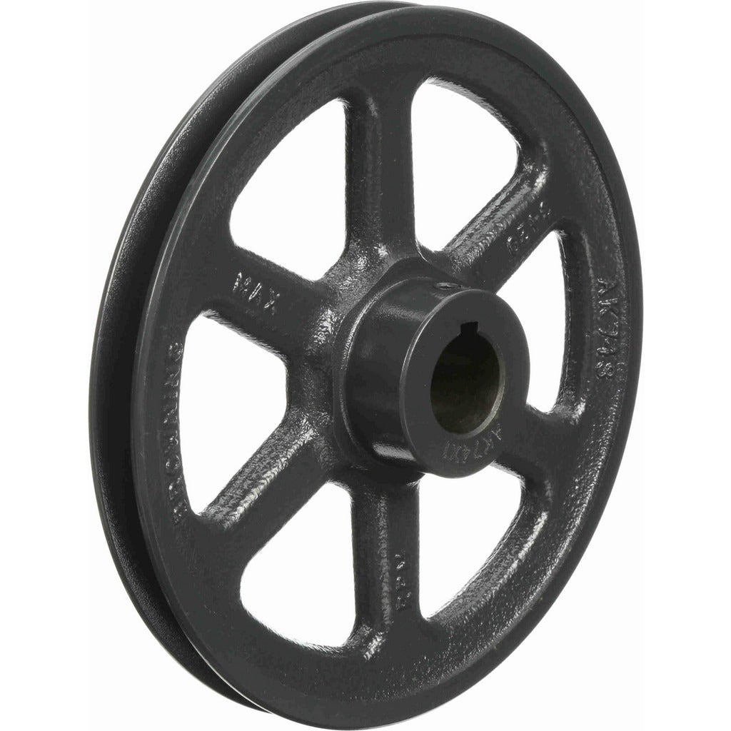 BROWNING Browning 1027150 Single Groove Sheave 1 in Bore Cast Iron