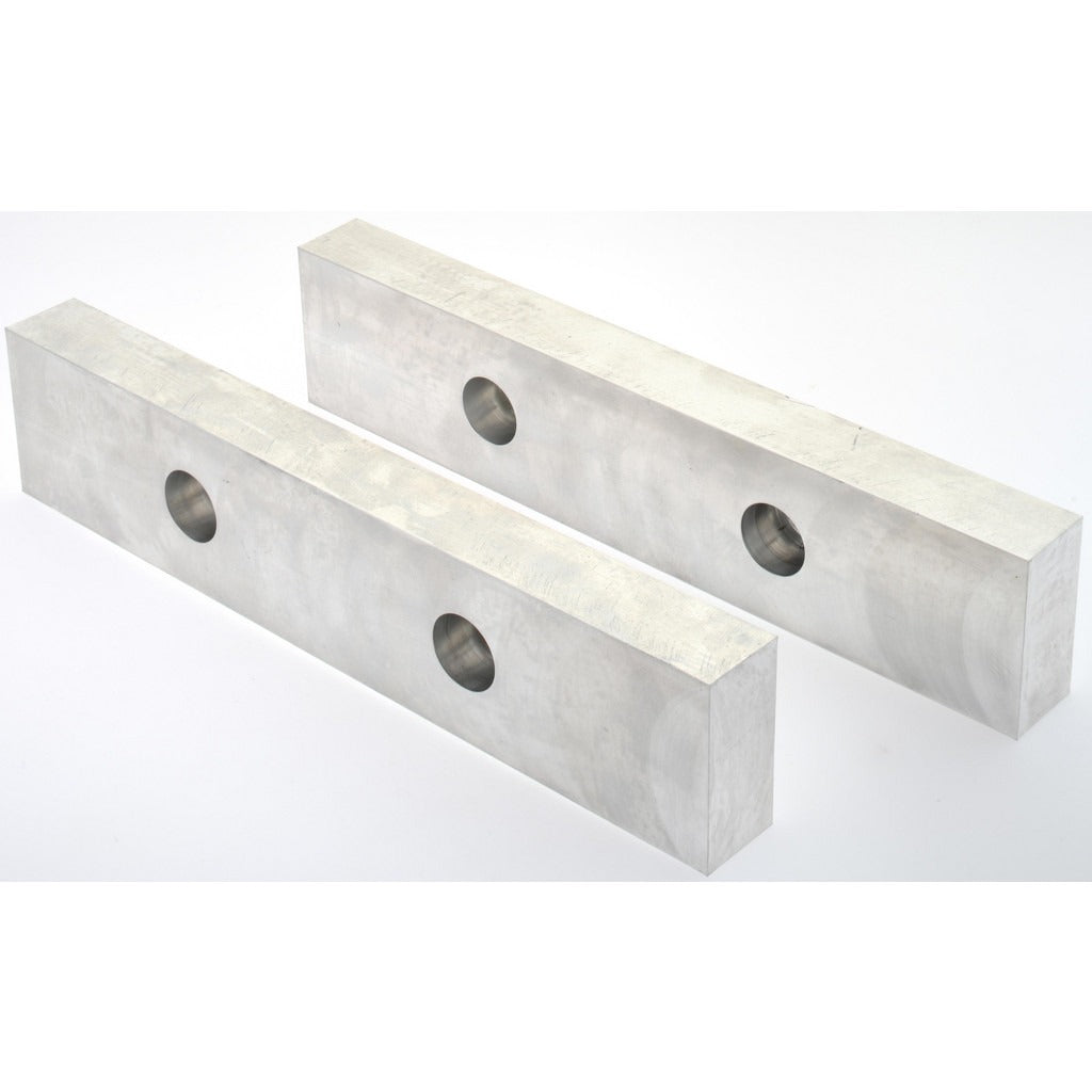 GIBRALTAR Gibraltar 428-1078 Flat Soft Vise Jaw 12 in Fixed Aluminum