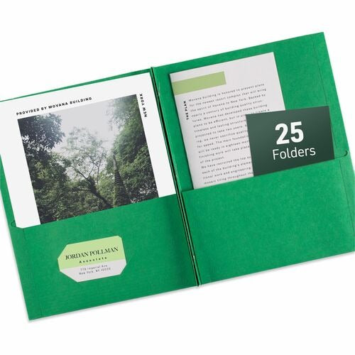 AVERY Avery AVE47977 Two-pocket Folder with Fastener Box of 25