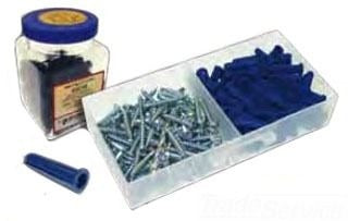 NSI INDUSTRIES Nsi Industries wakj13b Wall Anchor Kit 3/16 Inch 100 Pack
