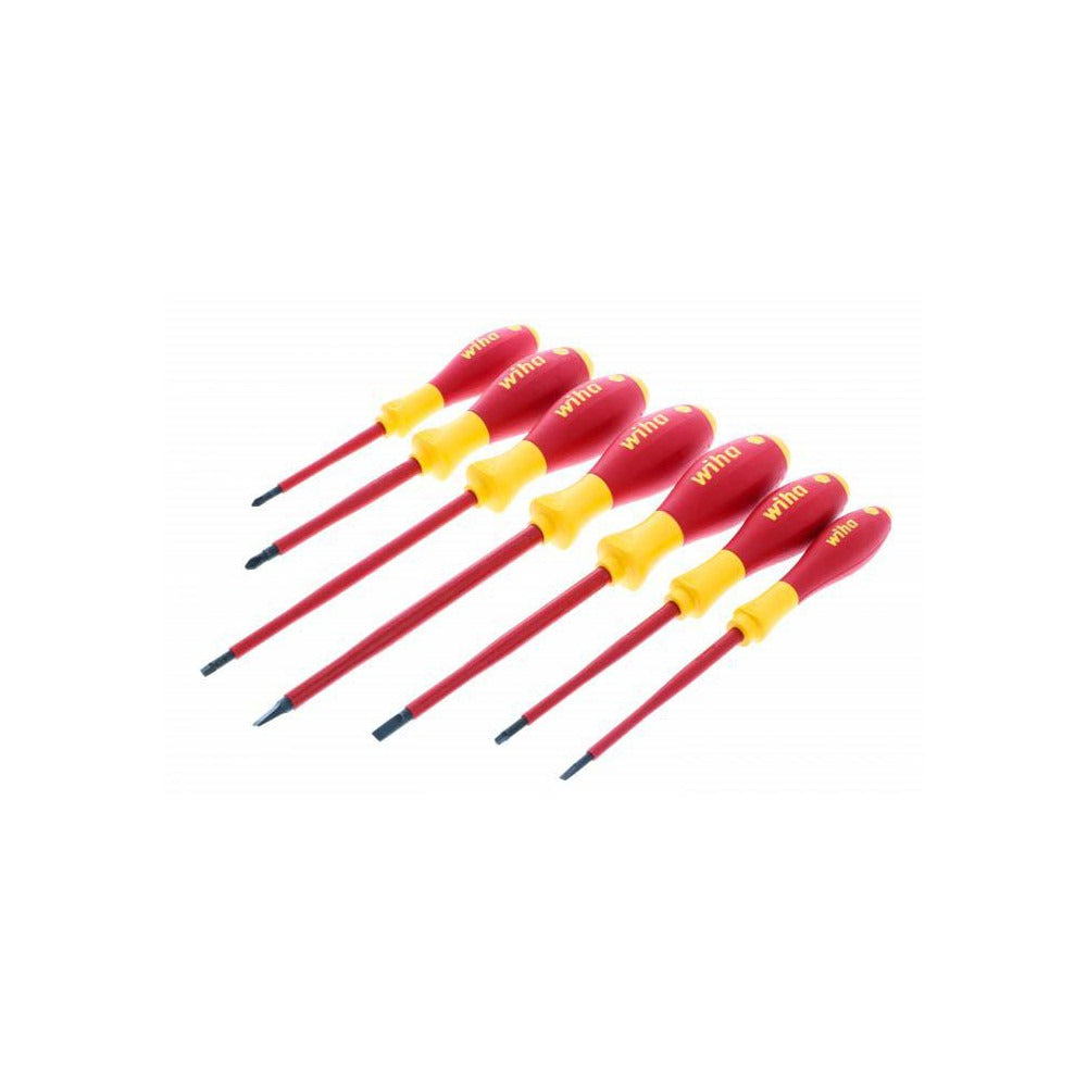 WIHA Wiha 32097 Insulated Screwdriver Set 7 Pc Slotted Phillips