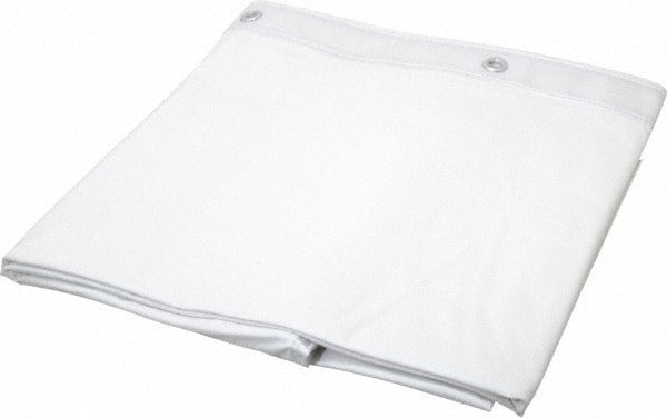 BRADLEY Bradley 9533-727200 Shower Curtain 72x72 White Antibacterial