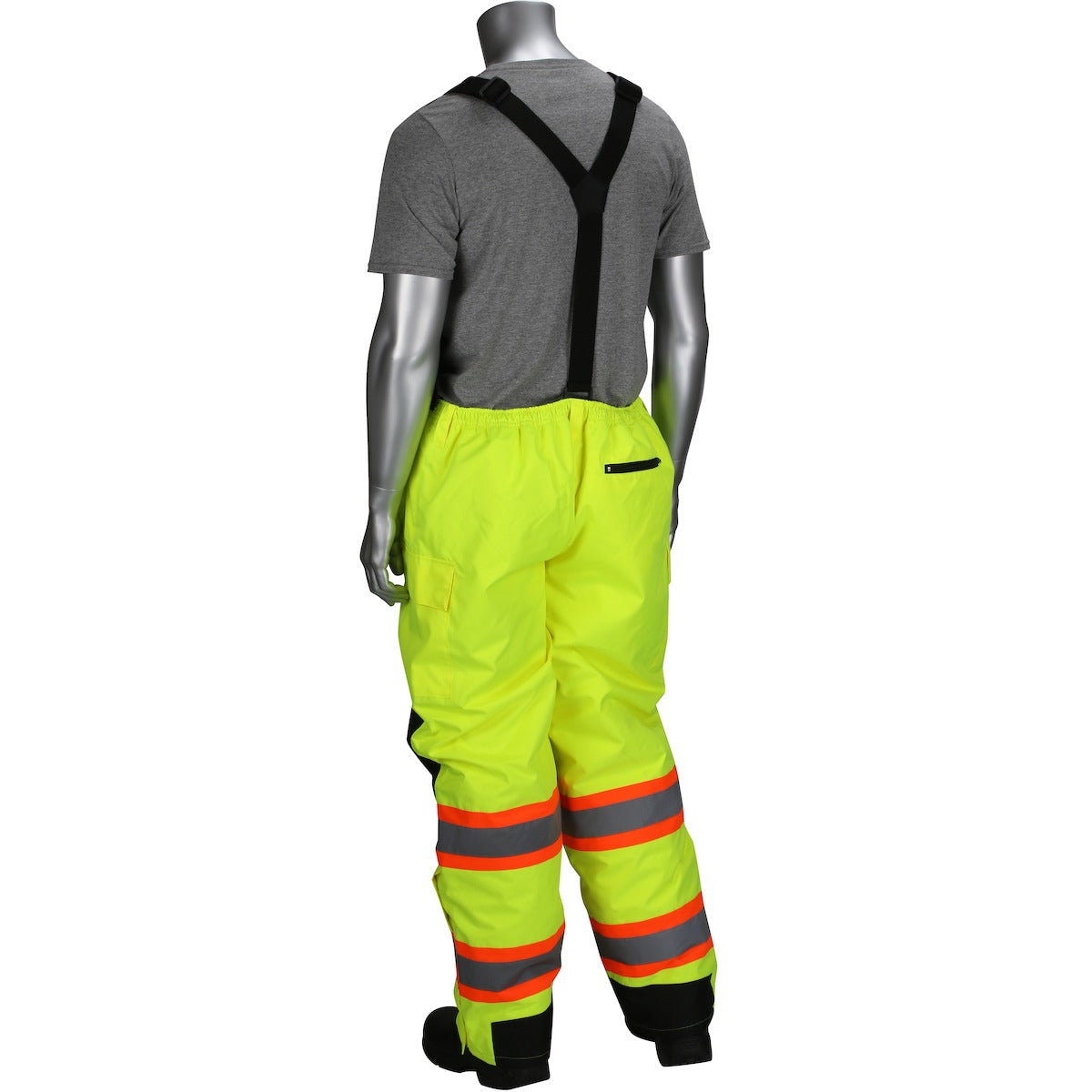 PIP Pip 318-1780-LY/M Class E Rip-Stop Insulated Bib Overall (Size Medium)