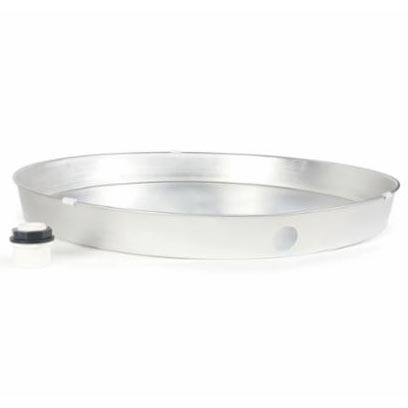 Camco 20806 Side Drain Pan for Electric/Gas Water Heater Aluminum