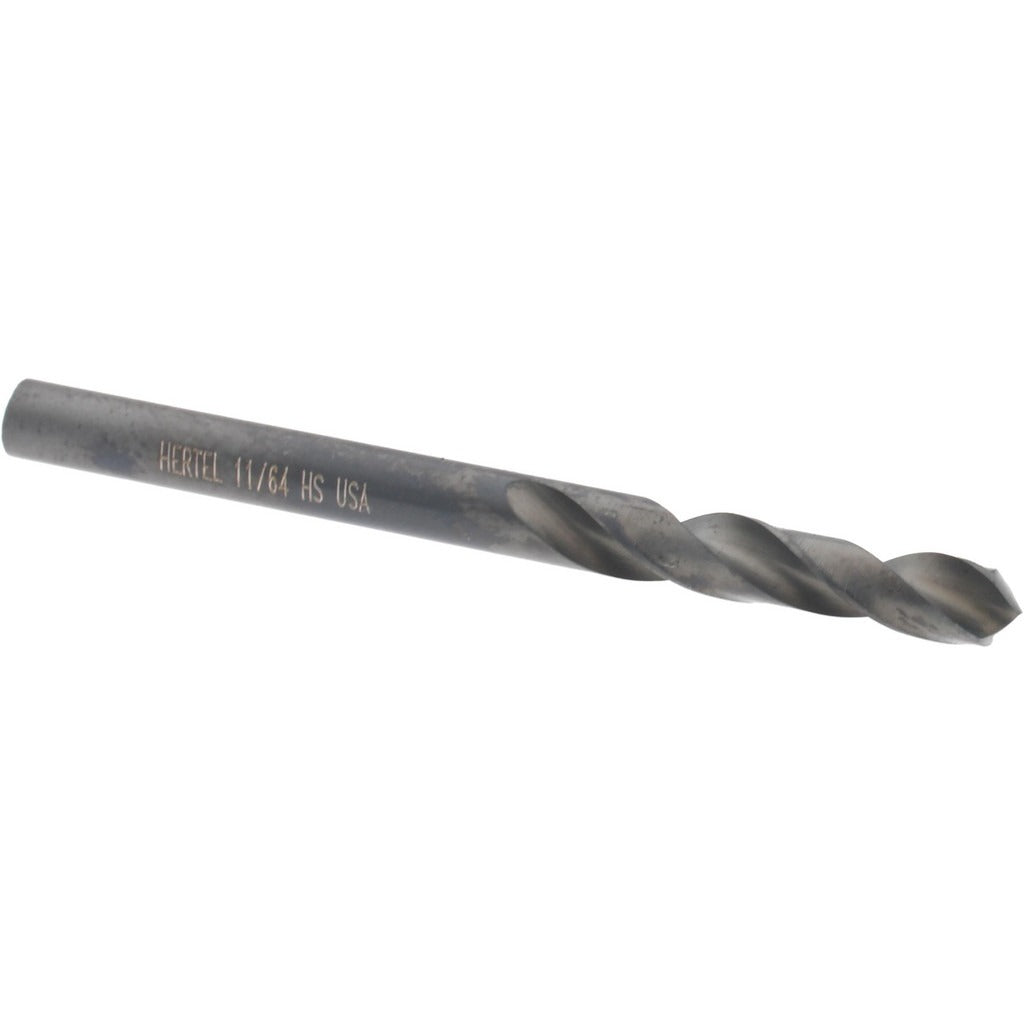 HERTEL Hertel 61698668 Screw Machine Drill Bit 11/64 Hss