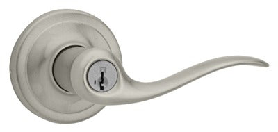 KWIKSET Kwikset 740TNL 15 Smt Cp K4 Tustin Entry Lever Satin Nickel