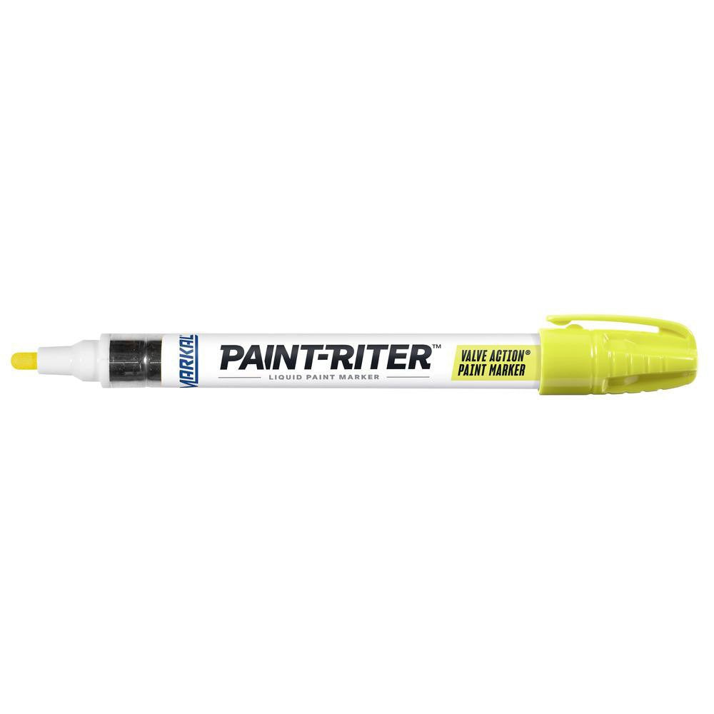 MILWAUKEE Markal 97050 Fluorescent Yellow Liquid Paint Marker