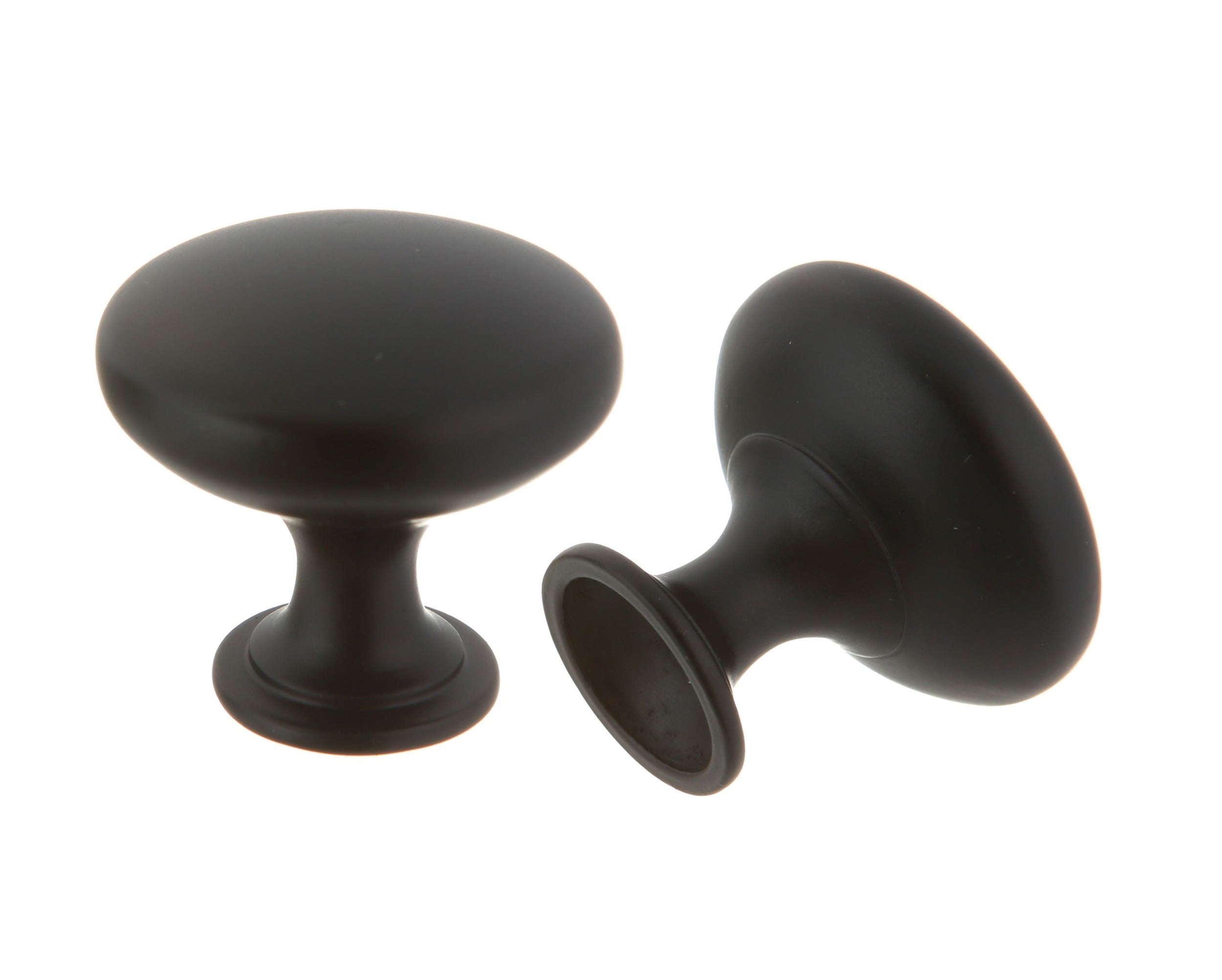 PRIDE INDUSTRIAL Pride Industrial K910BK Mushroom Cabinet Knob Matte Black