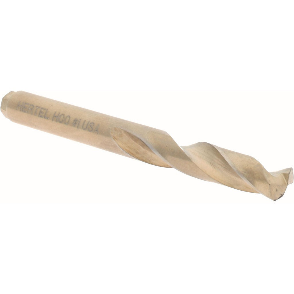 HERTEL Hertel 74130113 Cobalt Screw Machine Drill Bit Size 1