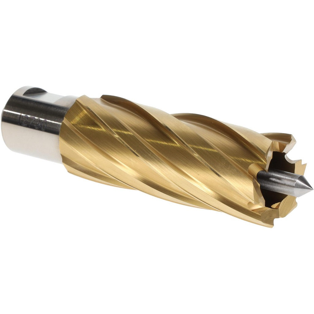 HOUGEN Hougen 12730 Annular Cutter 15/16 in Hss Tin Coated