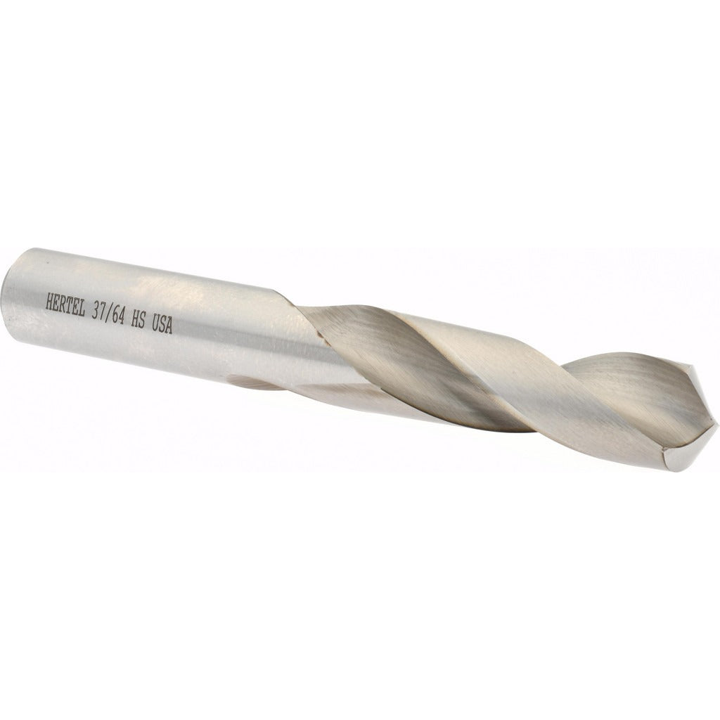 HERTEL Hertel 89321756 Screw Machine Drill Bit 37/64 in Hss