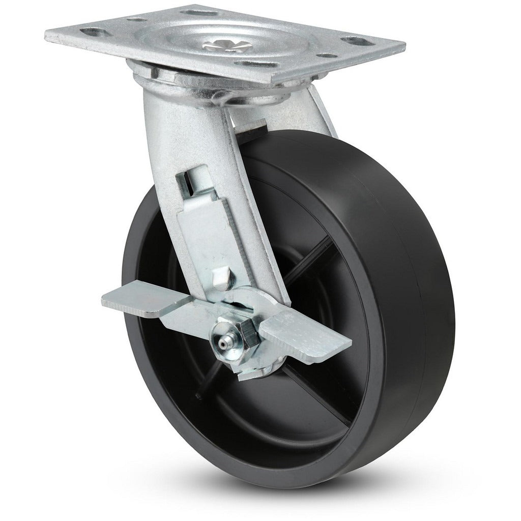 VALUE COLLECTION Value Collection VES4X2PODTBK Swivel Caster 4in 600lb