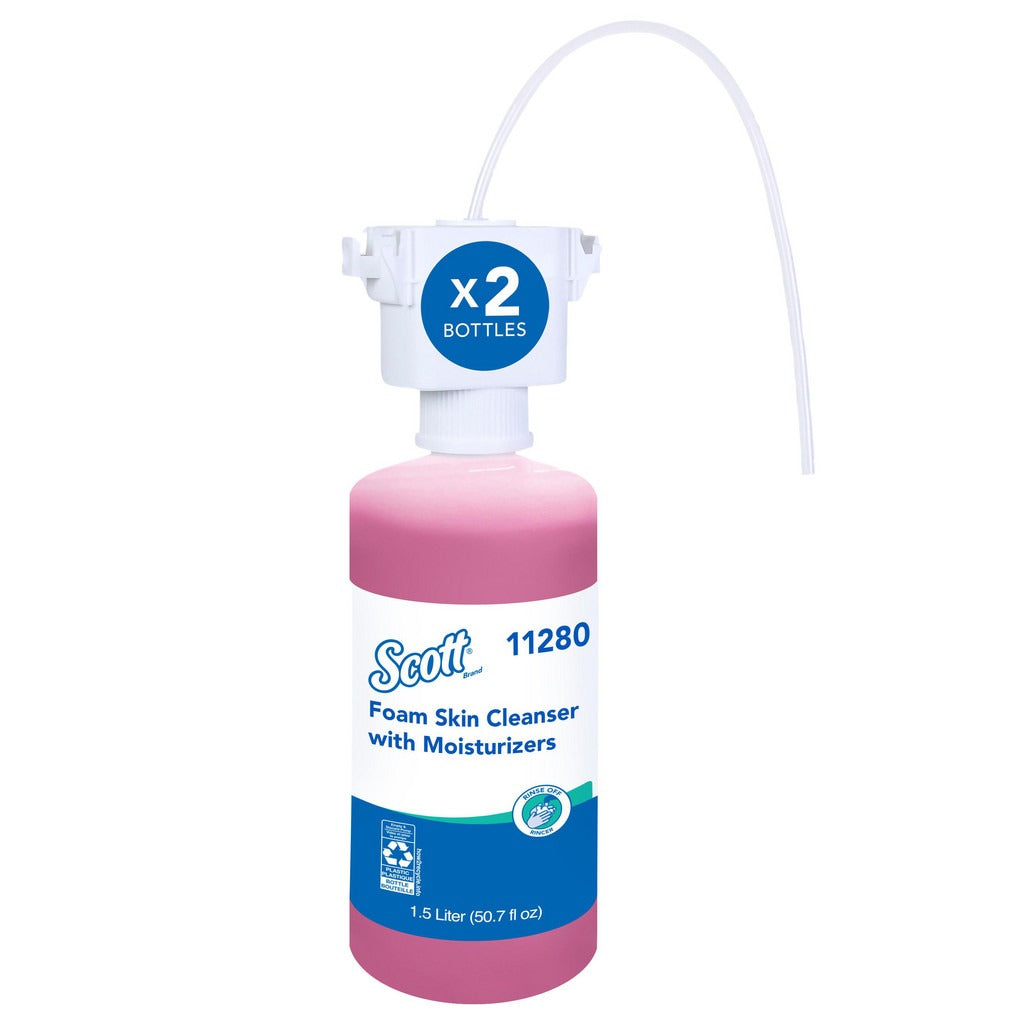 KIMBERLY-CLARK Scott 11280 Foam Hand Soap Refill 1.5 L Floral 2 Pack