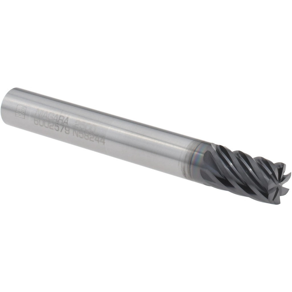 SECO TOOLS Seco 17002312 Corner Chamfer End Mill 1/4 in 7 Flute Altin