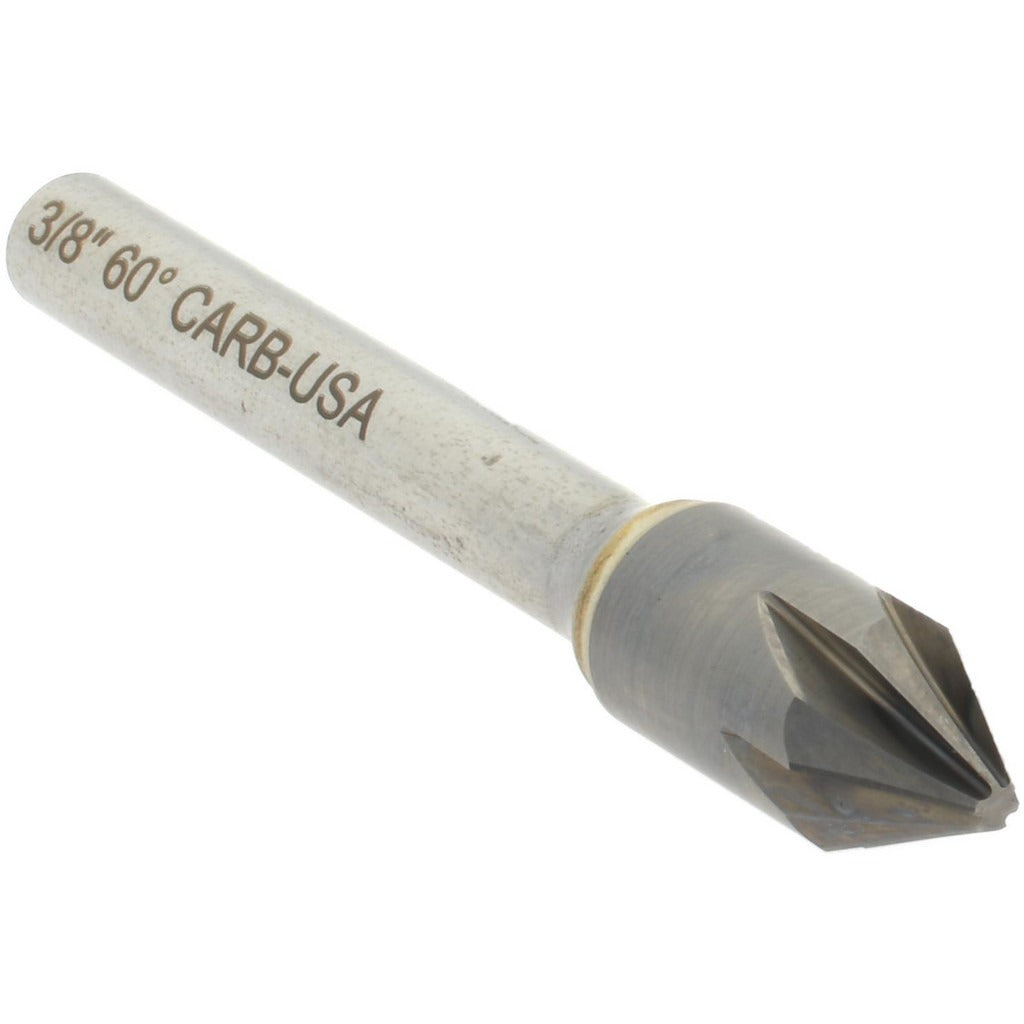 HERTEL Hertel 336-005050 Carbide Countersink 3/8 in 60 Degree 6 Flute