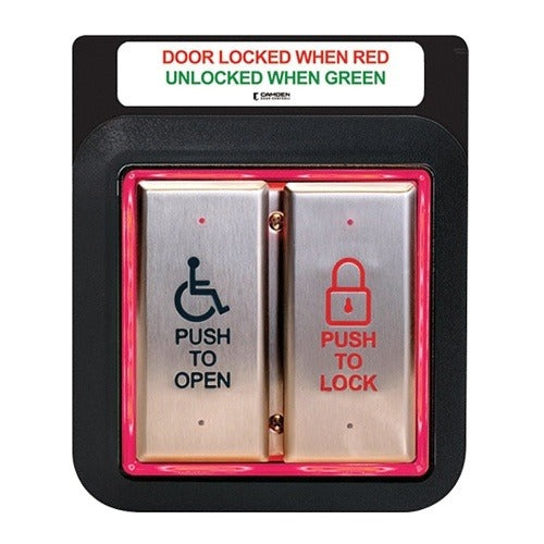 CAMDEN DOOR CONTROLS Camden Door Controls CM-2520/4854SE1 Vestibule Push-to-open Plate