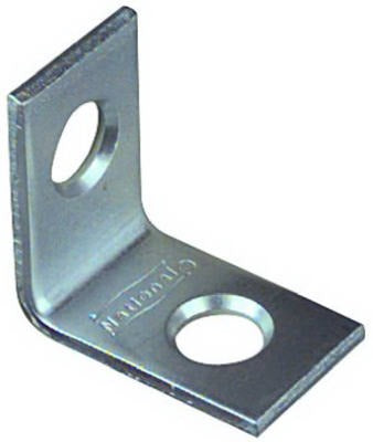 NATIONAL HARDWARE National Mfg N275-628 Zinc Corner Brace 3/4x1/2 in 4 Pack