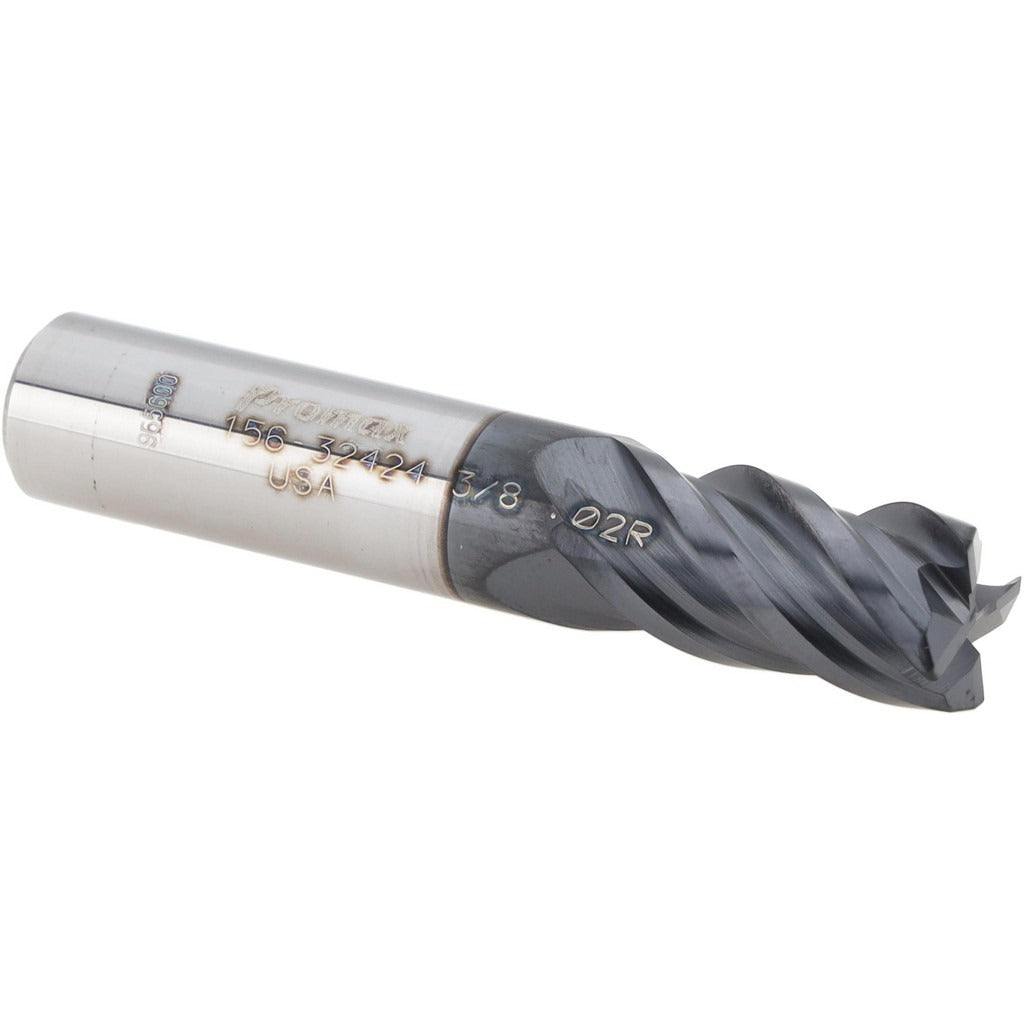 PROMAX Promax 156-32424 Corner Radius End Mill 7/16 in 4 Flute