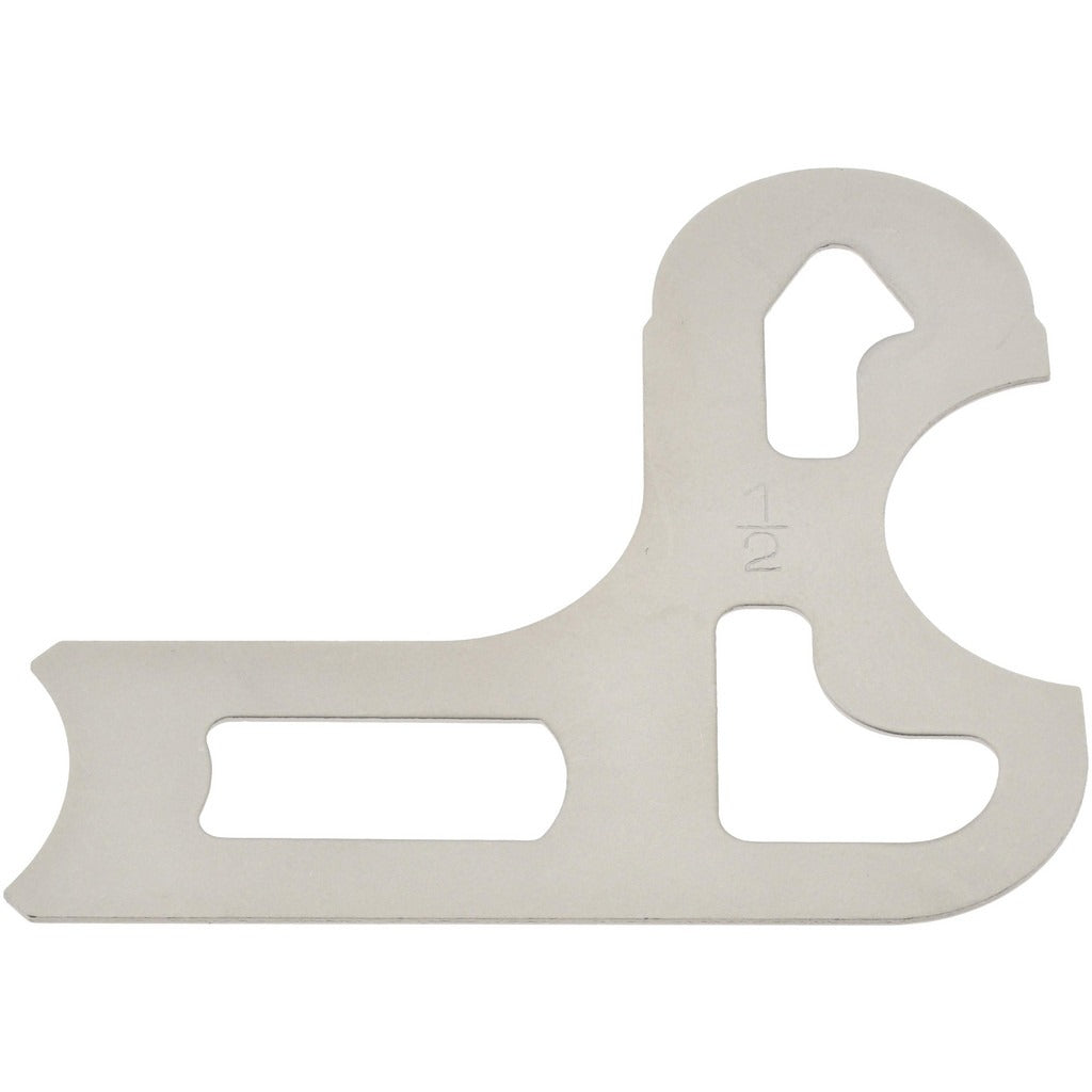 VALUE COLLECTION Value Collection 615-4832 Radius Gage 1/2 Inch