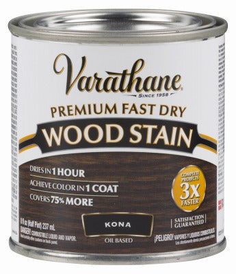 RUST-OLEUM Rust-oleum 262029 Varathane Fast Dry Wood Stain Kona 1/2 Pint
